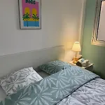 T2 Cosy En Bord De Avec Terrasse, Piscine Et Parking Διαμέρισμα Αντίμπ