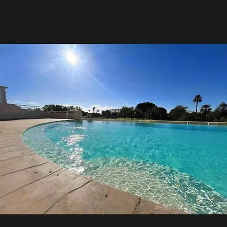 Apartamento T2 Cosy En Bord De Avec Terrasse, Piscine Et Parking Antibes