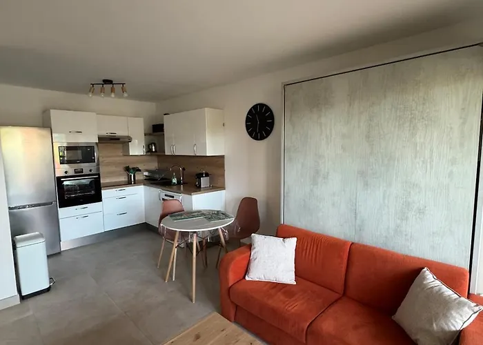 T2 Cosy En Bord De Avec Terrasse, Piscine Et Parking Apartment Antibes